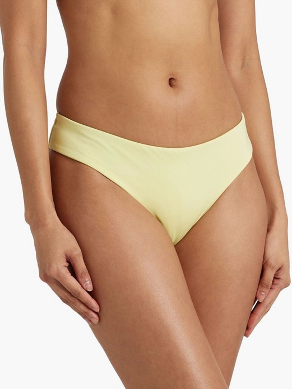 NWT BONDI BORN ‘Nadia Bikini Bottom’ in “Sorbet” Pastel Yellow Size 12